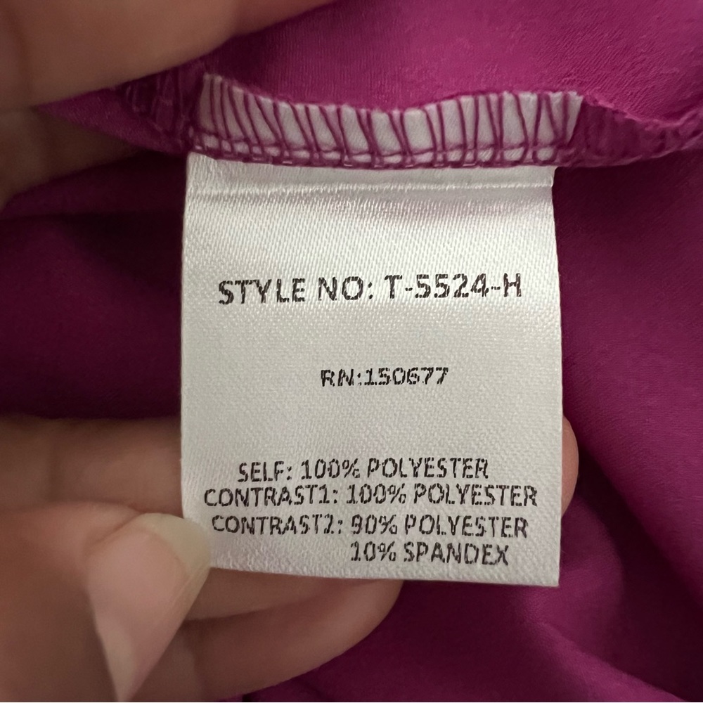 Strut & Bolt Two-Tone‎ Bodysuit Dark Light Purple Size Small - Picture 12 of 12